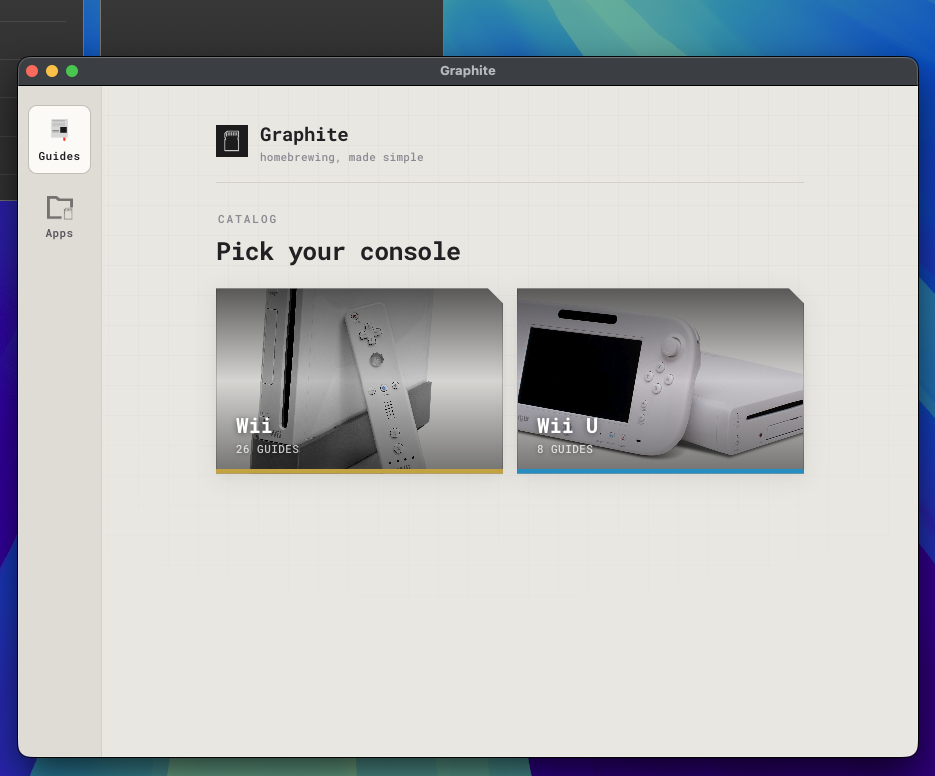 graphite screenshot