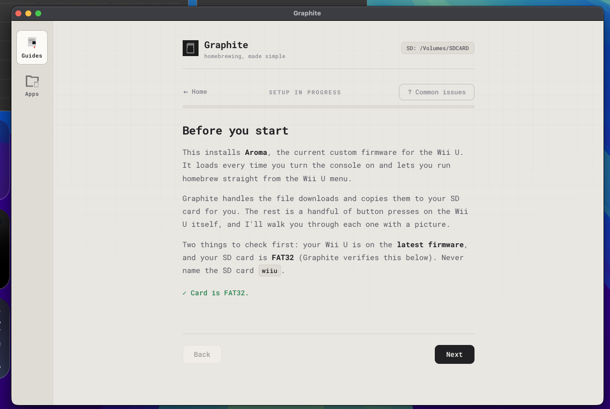 graphite screenshot